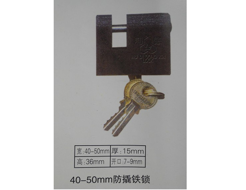 40-50mm防撬鐵表箱掛鎖,電能表計(jì)量箱專用掛鎖,一把鑰匙通開鎖
